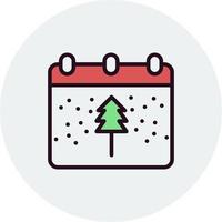 icono de vector de calendario