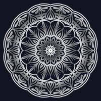Decorative elements luxury ornament pattern gradient mandala design vector