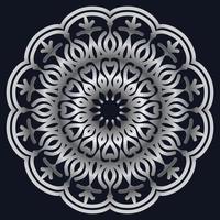 Decorative elements luxury ornament pattern gradient mandala design vector