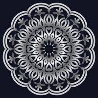 Decorative elements luxury ornament pattern gradient mandala design vector