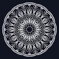 Decorative elements luxury ornament pattern gradient mandala design vector
