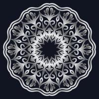 Decorative elements luxury ornament pattern gradient mandala design vector