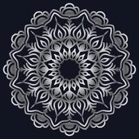 Decorative elements luxury ornament pattern gradient mandala design vector