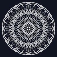 Decorative elements luxury ornament pattern gradient mandala design vector