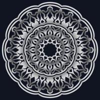 Decorative elements luxury ornament pattern gradient mandala design vector