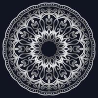 Decorative elements luxury ornament pattern gradient mandala design vector