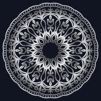 Decorative elements luxury ornament pattern gradient mandala design vector