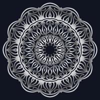 Decorative elements luxury ornament pattern gradient mandala design vector