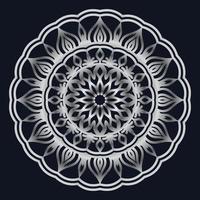 Decorative elements luxury ornament pattern gradient mandala design vector