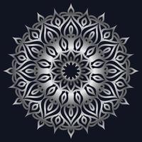 Decorative elements luxury ornament pattern gradient mandala design vector