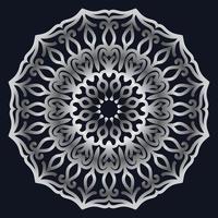 Decorative elements luxury ornament pattern gradient mandala design vector