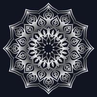 Decorative elements luxury ornament pattern gradient mandala design vector