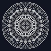 Decorative elements luxury ornament pattern gradient mandala design vector