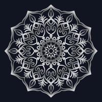 Decorative elements luxury ornament pattern gradient mandala design vector