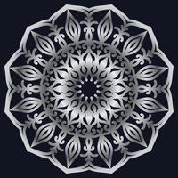 Decorative elements luxury ornament pattern gradient mandala design vector