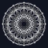 Decorative elements luxury ornament pattern gradient mandala design vector