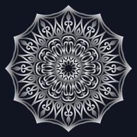 Decorative elements luxury ornament pattern gradient mandala design vector