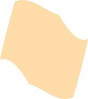 Abstract figure with curved shapes. vector