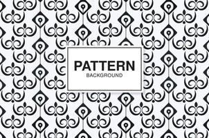 flat ornament line pattern design vector