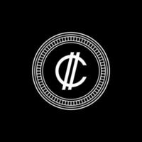 Costa Rica Currency Symbol, Costa Rican Colon Icon, CRC Sign. Vector Illustration
