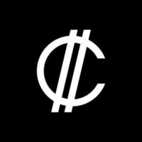 Costa Rica Currency Symbol, Costa Rican Colon Icon, CRC Sign. Vector Illustration