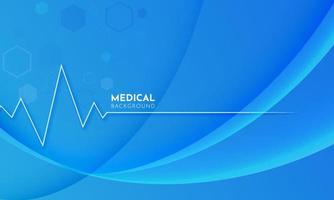 Elegant medical background design template vector. New design of medical background vector. vector