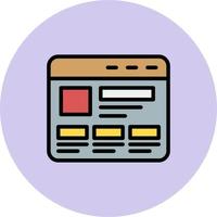 Web Design Vector Icon