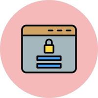 Log In Vector Icon