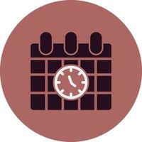 Timetable Vector Icon