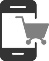 icono de vector de tienda online