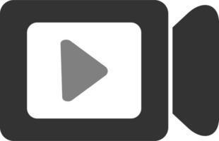 Video Player Vector Icon