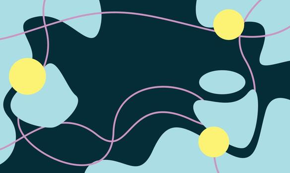 Abstract Line and Geometry Background vector