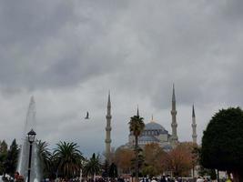 hagia Sofía grandioso mezquita en Estanbul tueky foto
