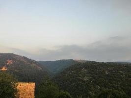 Natural green scenery in Lebanon photo