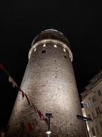 Galata lighthouse tower in Istanbul Turkey photo