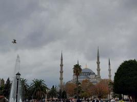 hagia Sofía grandioso mezquita en Estanbul tueky foto