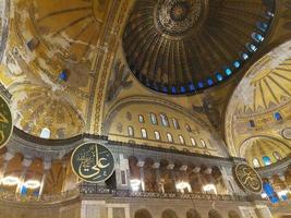 hagia Sofía grandioso mezquita en Estanbul tueky foto