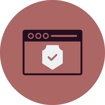 Website Encryption Vector Icon