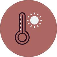 Weather Temperature Vector Icon