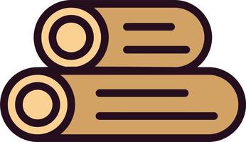 Log Vector Icon