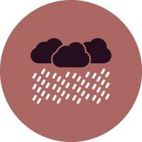 Heavy Rain Vector Icon