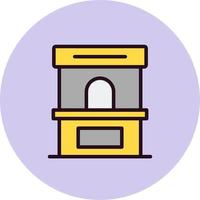 Ticket Box Vector Icon