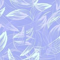 Creative abstract floral vegetal simless pattern, background. vector