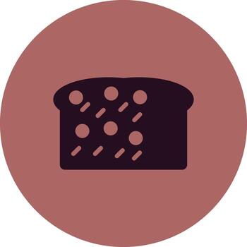 icono de vector de pan