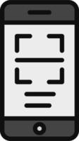 Scanning Qr Code Vector Icon