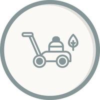 Mowing Vector Icon