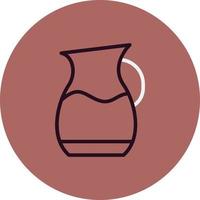 Water Jar Vector Icon