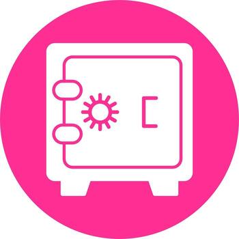 icono de vector de casillero
