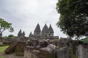 Prambanan temple near Yogyakarta city  Central Java  Indonesia photo