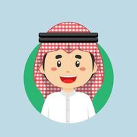 Avatar of a Jordanian Character vector